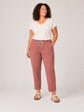 Vuori Ripstop Climber Pant Size L Color Dusty Rose